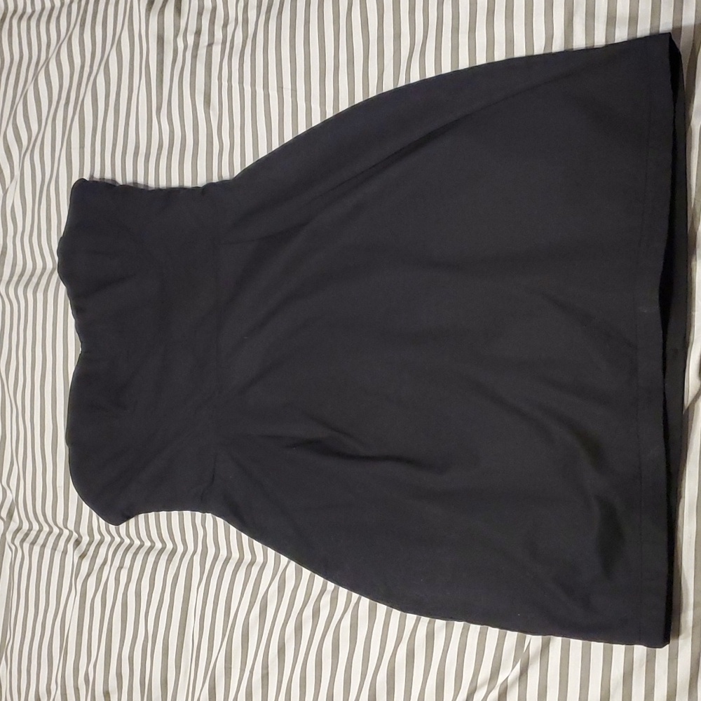 H&M Strapless Black Dress, Size 8